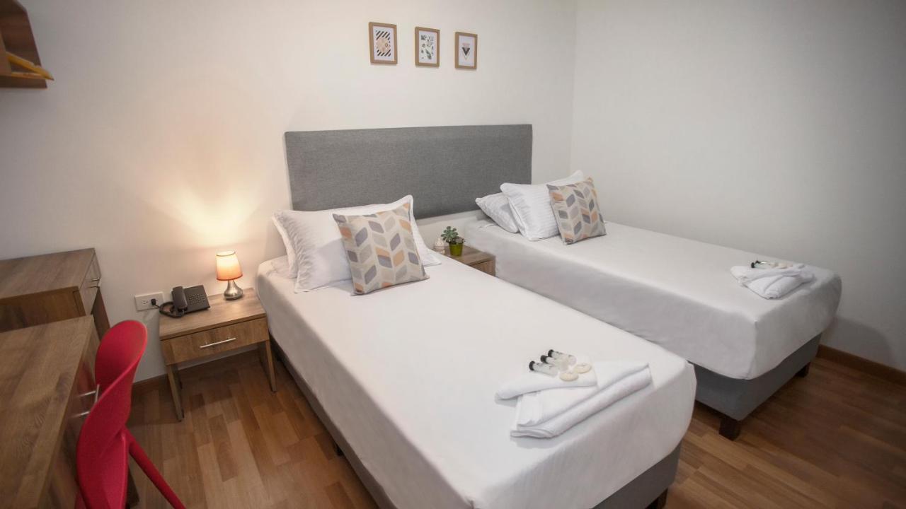 Terraza Hotel Bogota Bagian luar foto